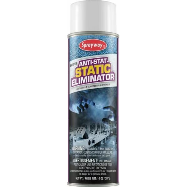 Anti-Stat Static Eliminator, 20oz, Sprayway, Mfr#: SW955-1